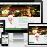 Thiết kế Web hệ thống nhà hàng Hoa Cau Vĩnh Phúc