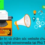 Dịch vụ quản trị Nội Dung (Chăm sóc) Web tại Phú Thọ