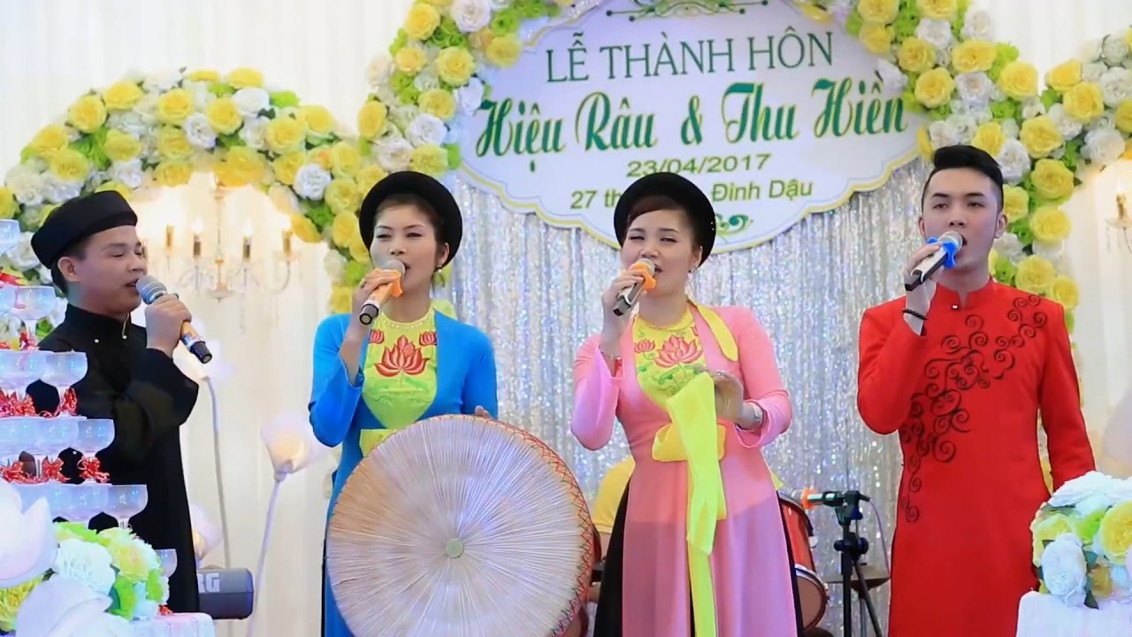 hát quan họ Bắc Ninh tại Vĩnh Phúc phục vụ cưới hỏi
