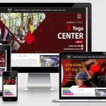Thiết kế mẫu web Trung tâm Gym Vitaly Fitness & Yoga Center