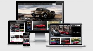 Thiết kế website kinh doanh ô tô Mazda Vĩnh Phúc 1