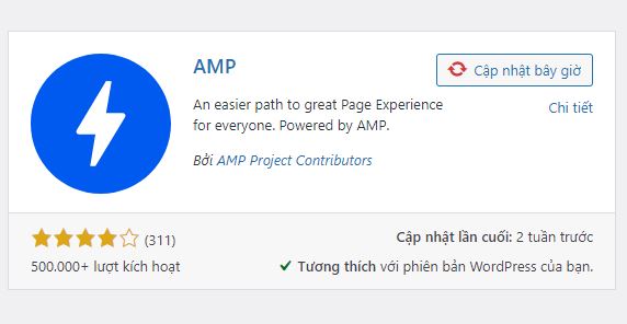 Hướng dẫn cài đặt AMP cho website WordPress