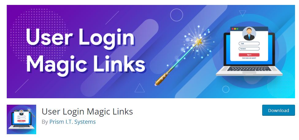 Plugin User Login Magic Links