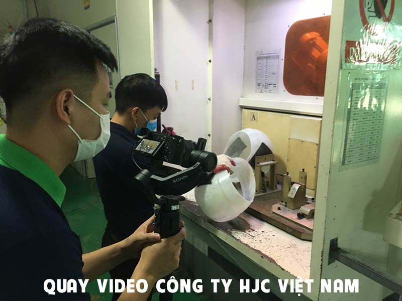 Quay video cho công ty HJC 1