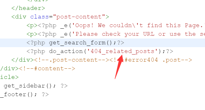 404 Related Posts PHP Snippets