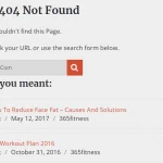 Plugin thêm bài viết và trang liên quan vào trong lỗi 404