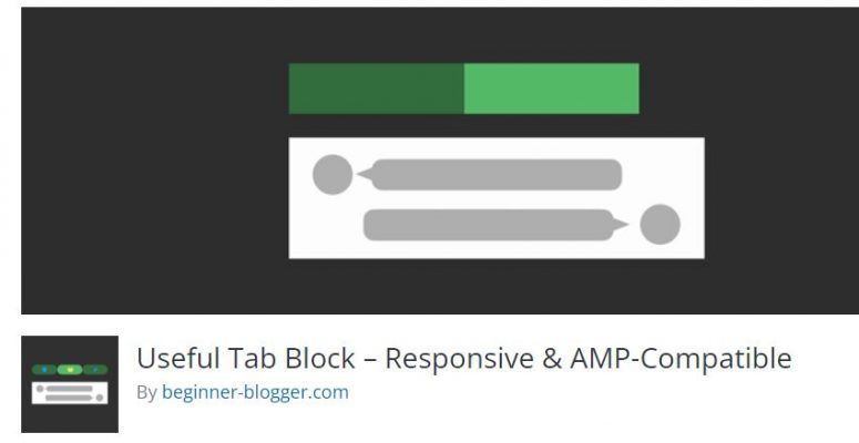 Plugin Useful Tab Block – Responsive & AMP-Compatible