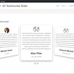 Cách tạo 3D Testimonial Slider cực đẹp cho WordPress
