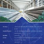 Thiết kế hồ sơn năng lực (PROFILE) công ty Sao Việt chuyên về ngành thép