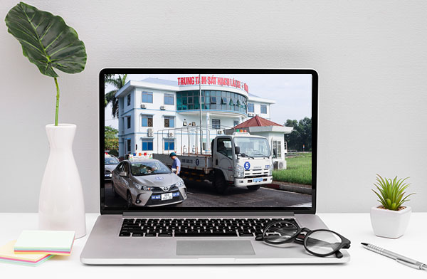 Thiết kế website trung tâm đào tạo và sát hạnh lái xe Vĩnh Phúc