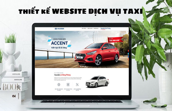 Thiết kế web dịch vụ taxi, xe ghép chuyên nghiệp